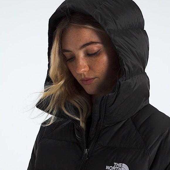 The North Face Hydrenalite Black Hooded 600 Fill Puffer Jacket - Picture 5 of 6